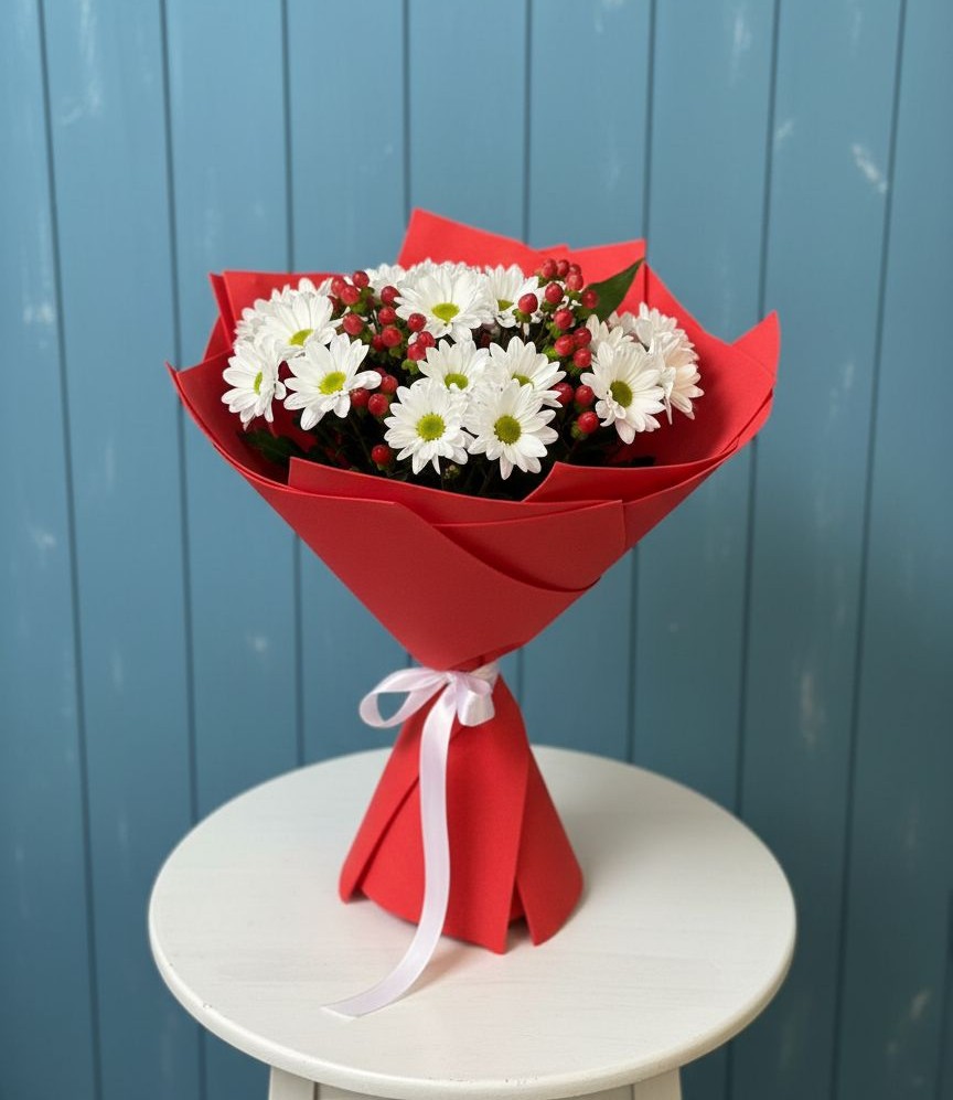 Букет цветов из: Хризантемы в Константиновске