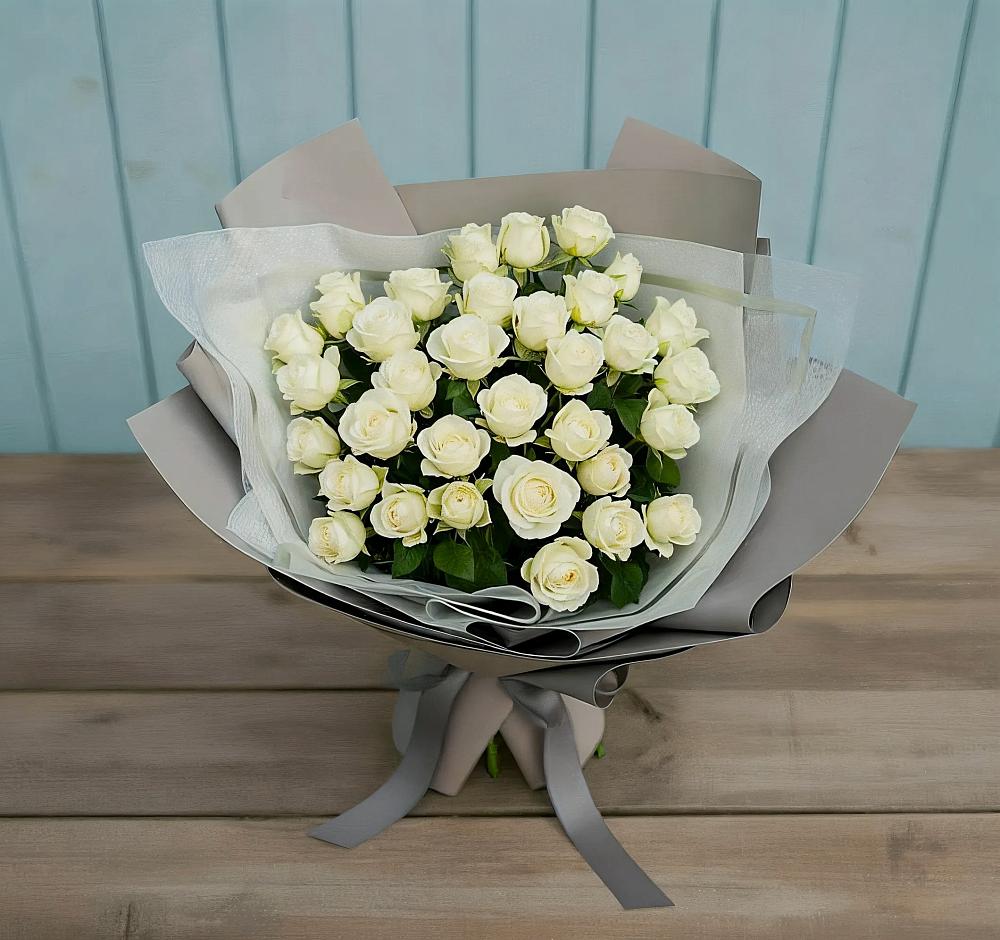 Букет Белоснежная нежность в Константиновске