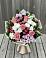 Букет цветов из: Альстромерии, Гвоздики, Розы и Хризантемы в Константиновске