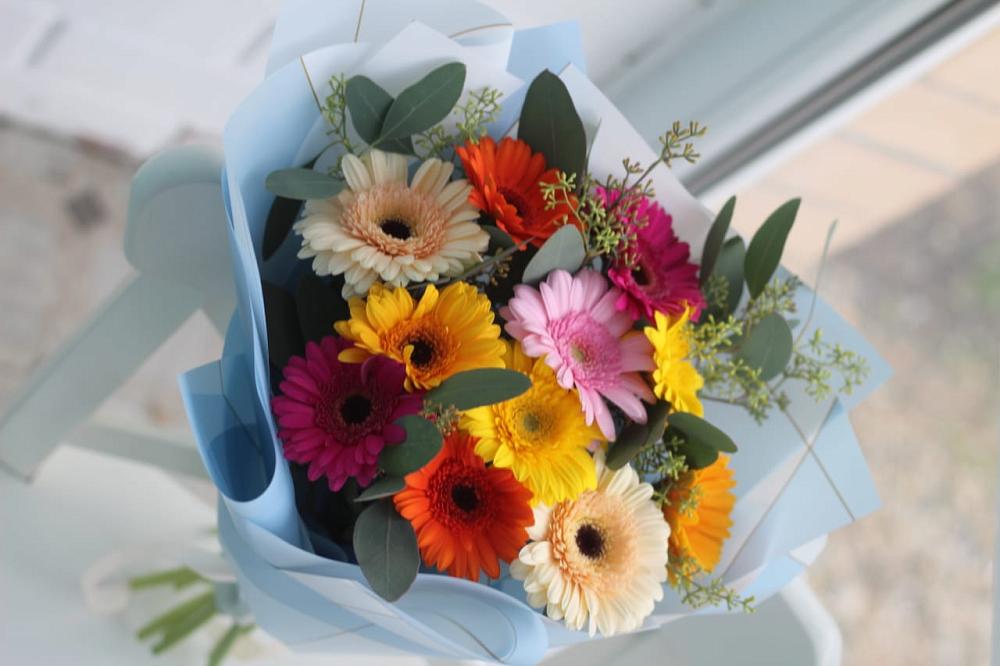 Букет цветов из: Герберы в Константиновске