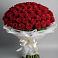 Букет 101 Красная роза Блэк Мэджик в Константиновске