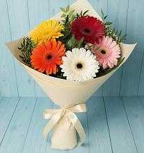 Букет цветов из:  Герберы #REPLACE_PRED# Константиновске