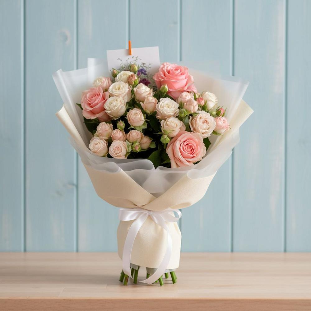 Букет цветов из: Розы в Константиновске