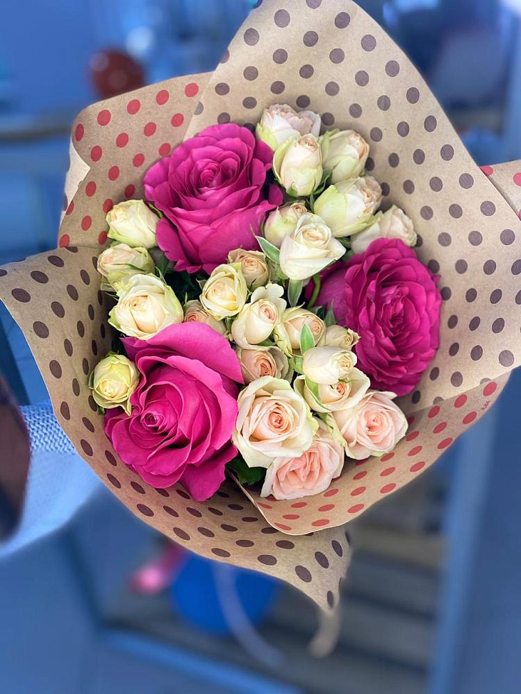 Букет цветов из: Розы в Константиновске