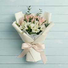 Букет цветов из:  Альстромерии в Константиновске