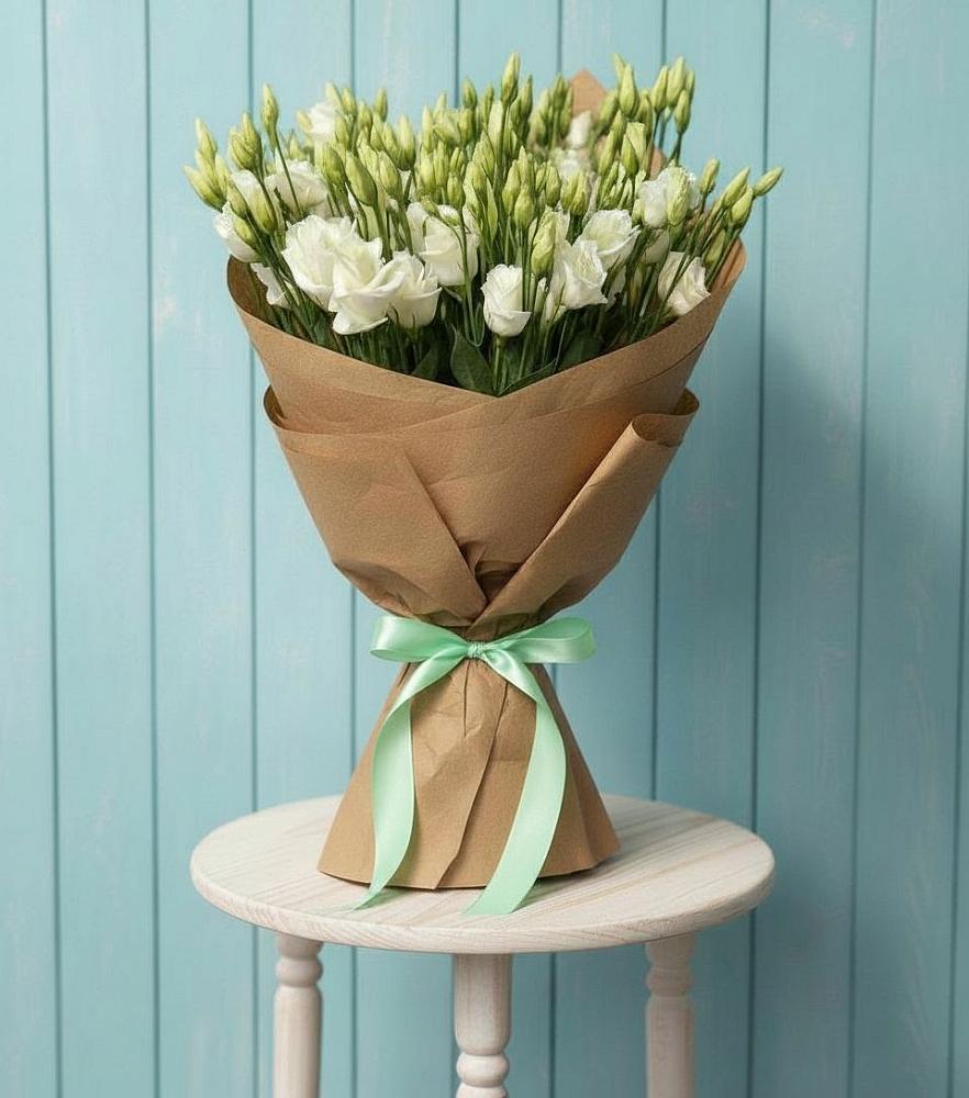 Букет цветов из: Лизиантусы в Константиновске