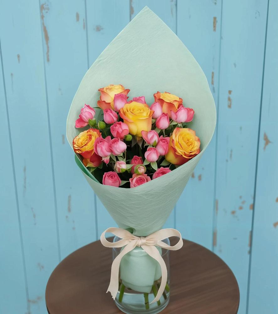 Букет цветов из: Розы в Константиновске