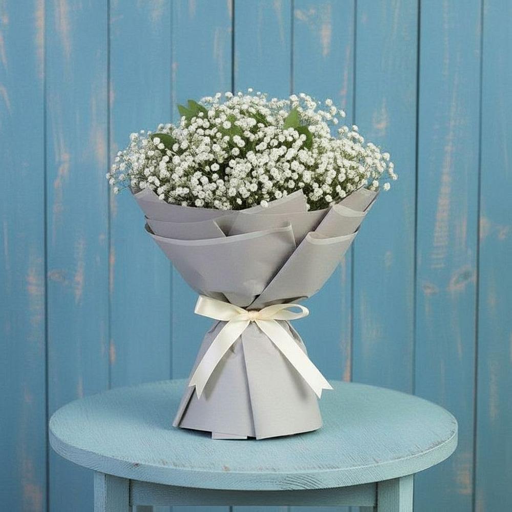 Букет цветов из: Гипсофила в Константиновске