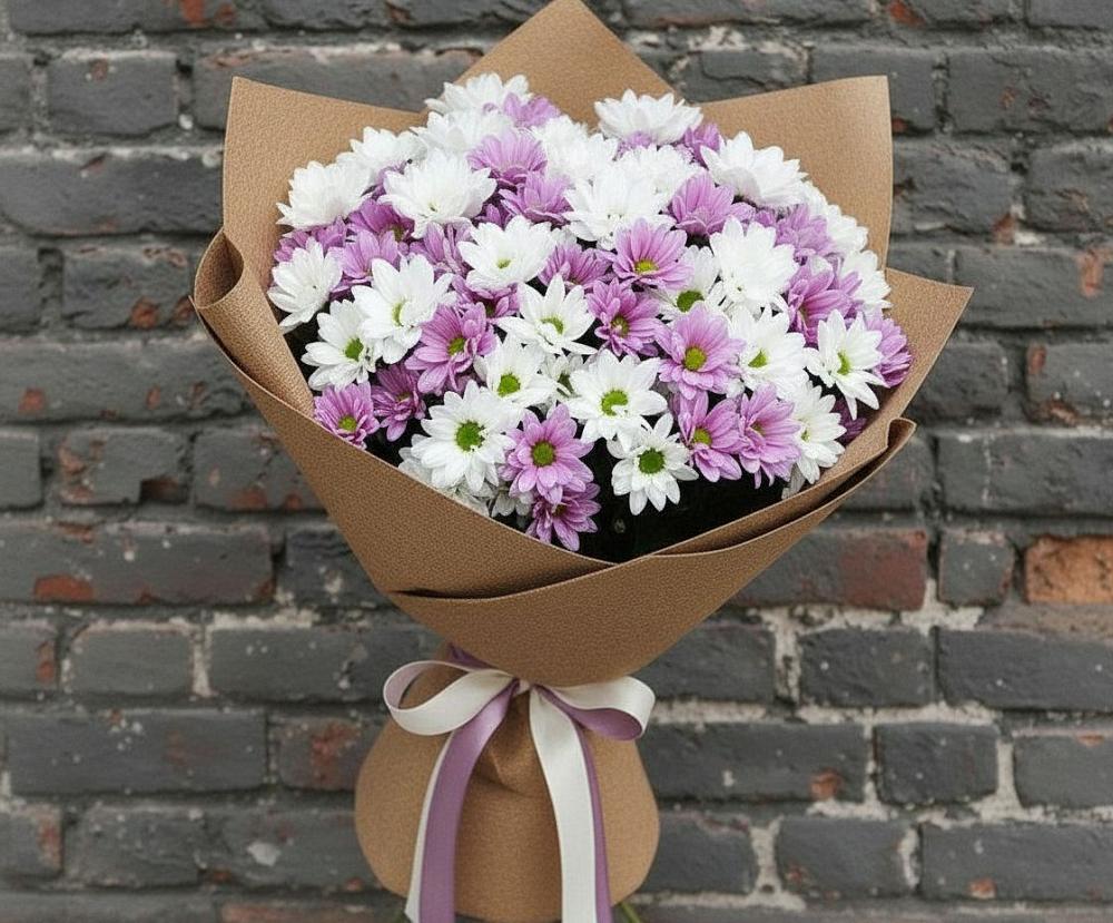 Букет цветов из: Хризантемы в Константиновске