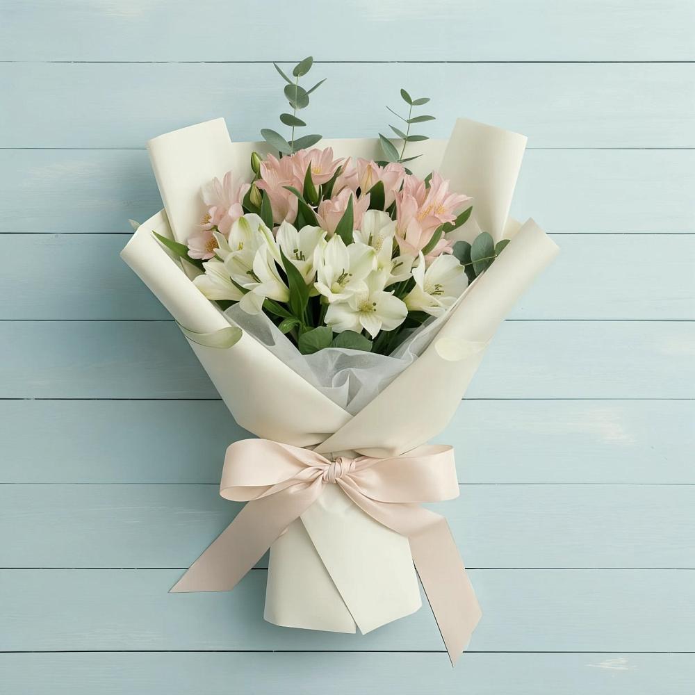 Букет цветов из: Альстромерии в Константиновске