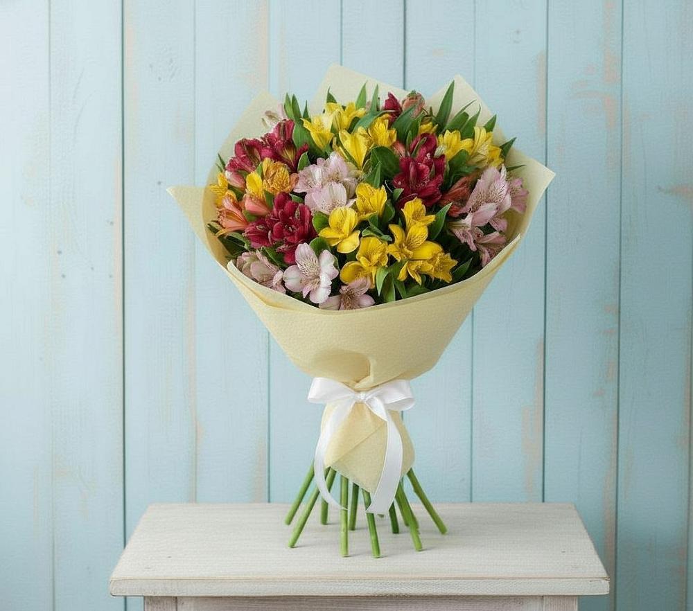 Букет цветов из: Альстромерии в Константиновске