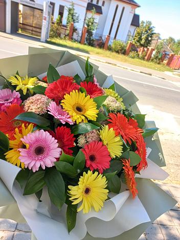 Букет цветов из: Герберы в Константиновске
